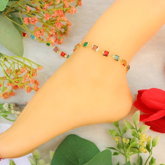 "New Beautiful Design Anklet for Women/Girls, Gift, A546 - Picture 10 of 10